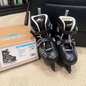 Lake Placid Nitro Adjustable Ice Skates